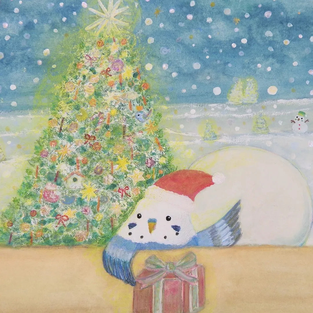 お届けサンタクロースインコ